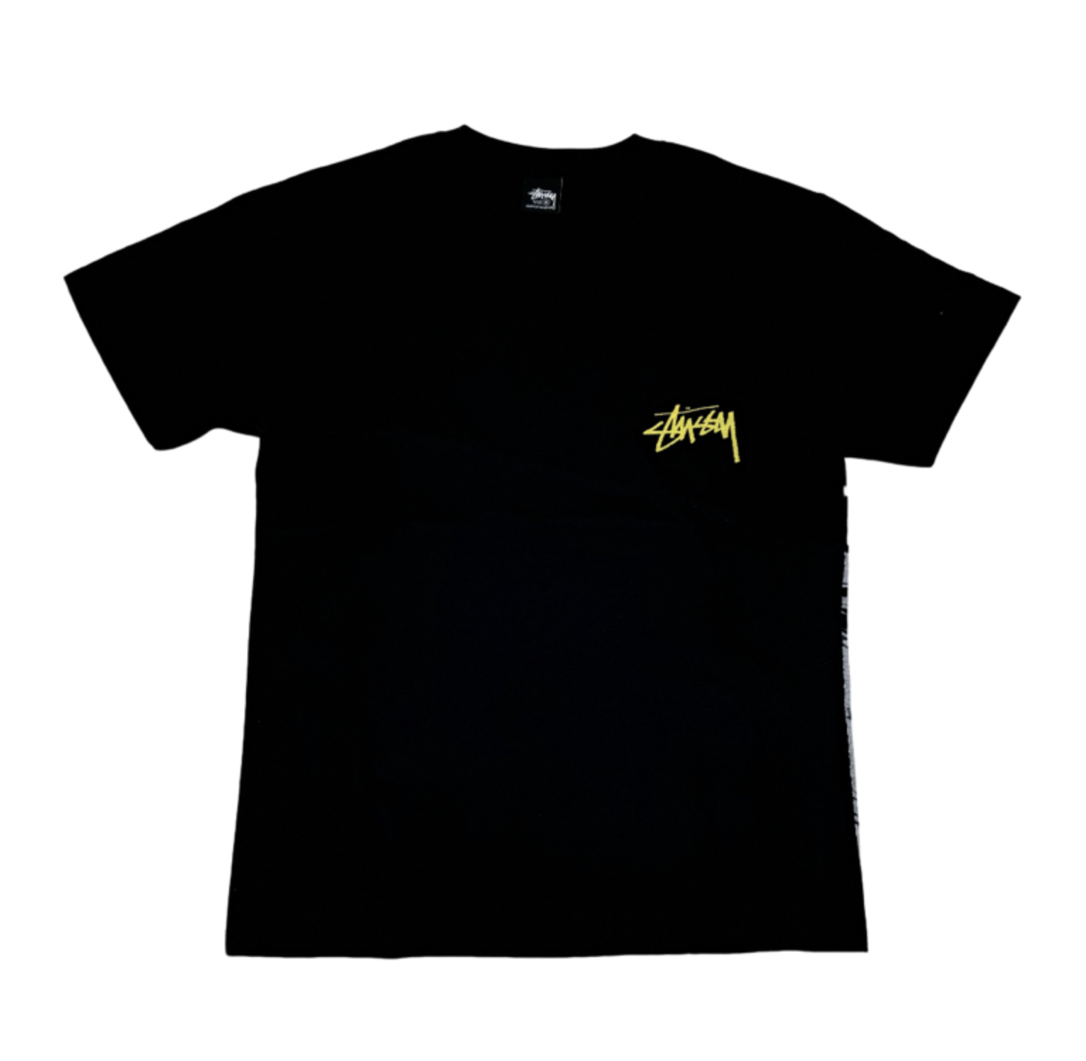 Stussy SS24 CAR Tee Black Yellow